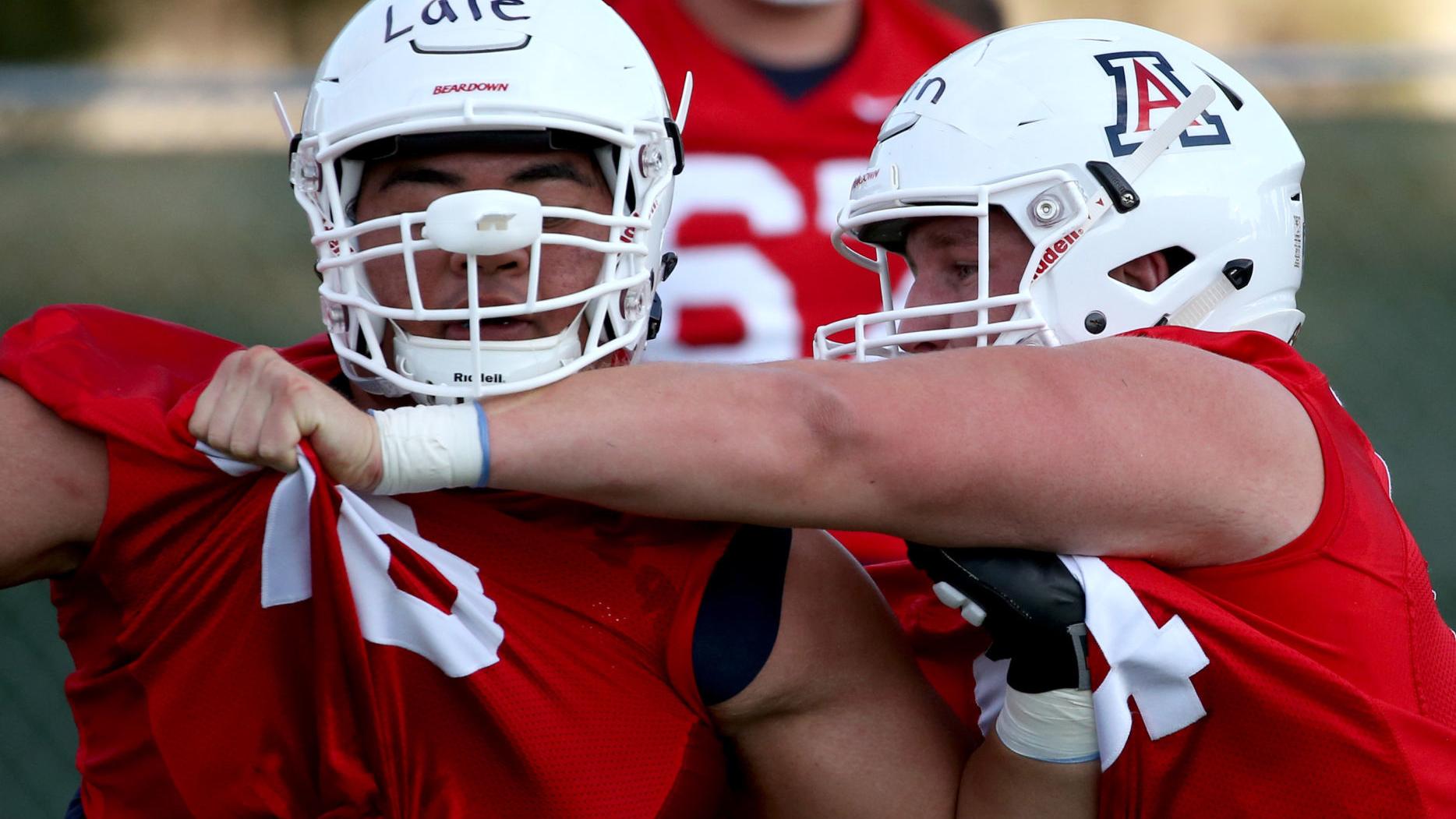 Greg Hansen: Young offensive line may mean tough times for QB Khalil Tate, Wildcats